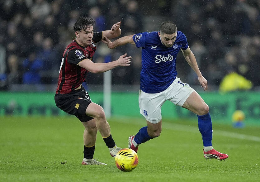 Евертон Миколенка не впорався з Борнмутом