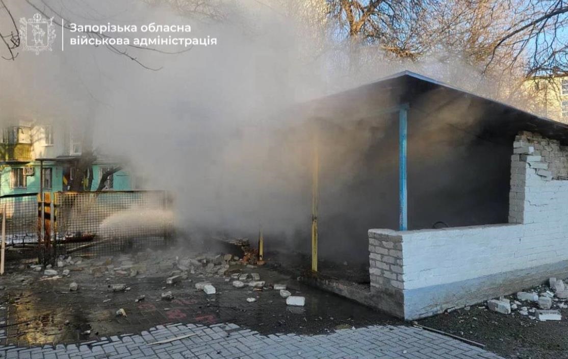 РФ вдарила по Запоріжжю: пошкоджений дитсадок