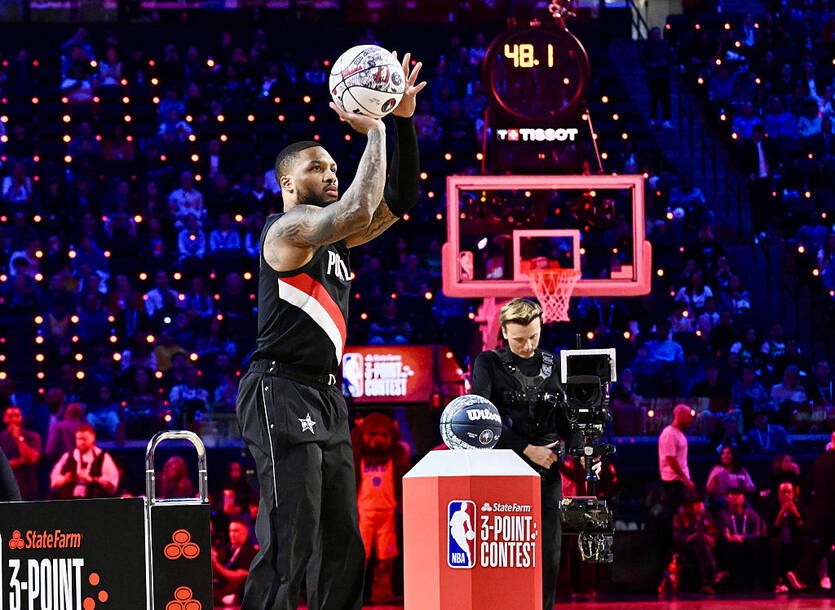 Тріумф Лілларда у триочкових на Матчі всіх зірок НБА